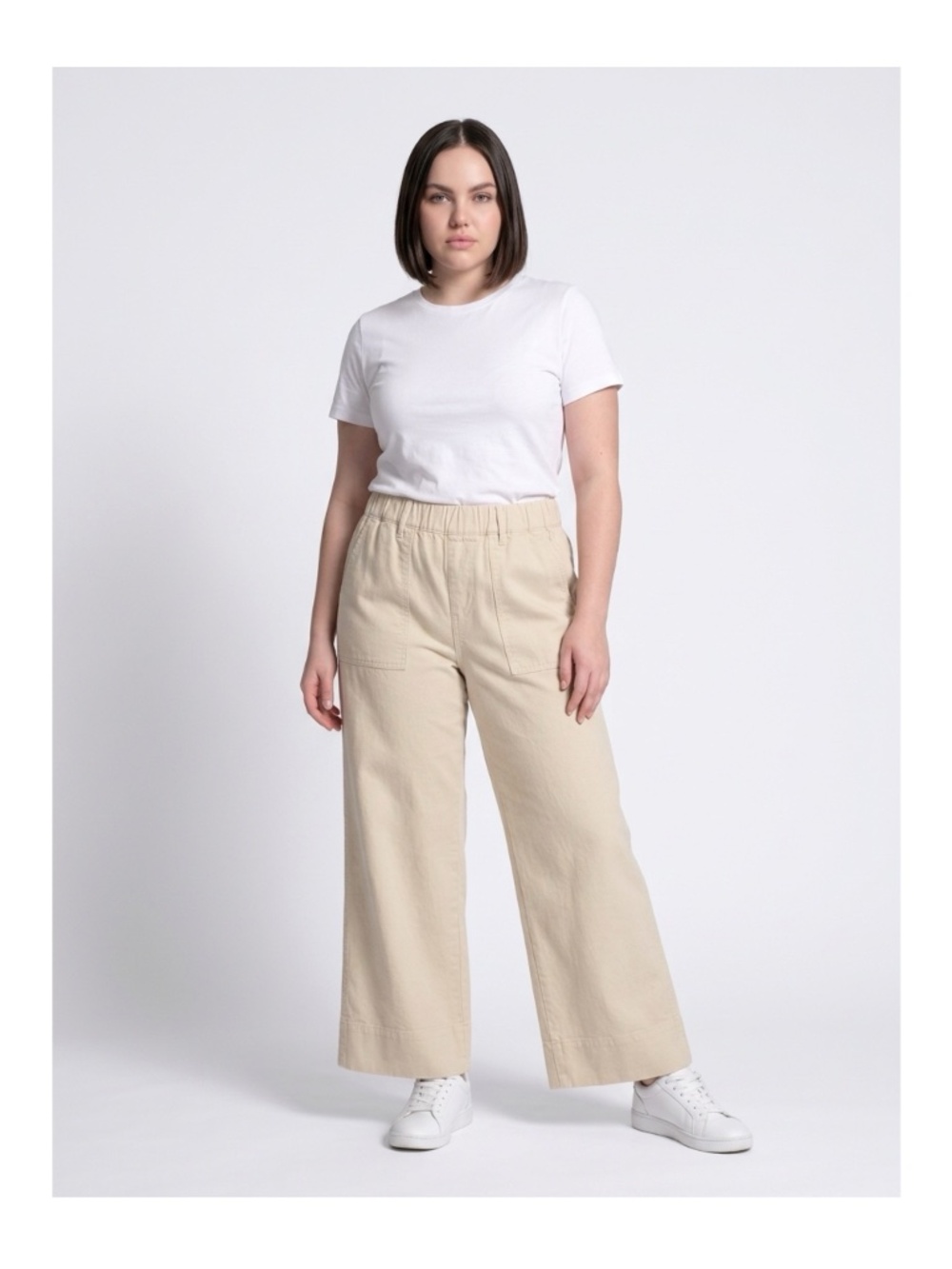 J. Crew Sand Wide leg Chino Size XL
